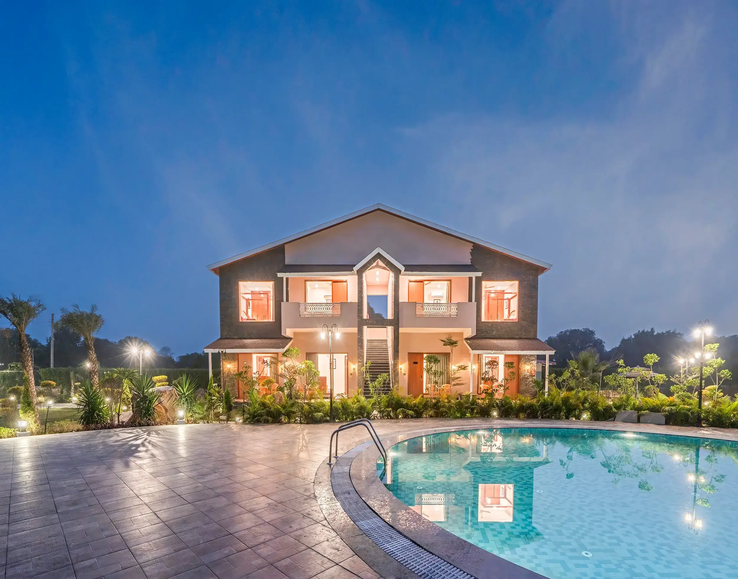 The Corbett Sapphire Luxury Resort in Jim Corbett